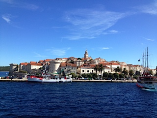 Croatia – Sailing into Korcula