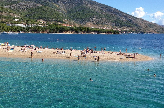 Croatia – Beach in the Adriatic Sea